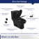Ally Dual-Flush Elongated One-Piece Toilet with Glazed Surface Modern Toilet with Comfort Seat Height  (Seat Included)