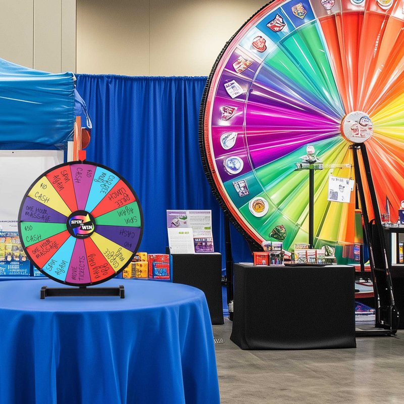 Roue de fortune WinSpin, H 27,36 po x l 23,82 po x P 8,07 po
