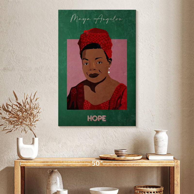 Maya Angelou Hope, H 39 po x l 26 po
