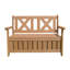 Wooden Under Seat Storage Bench-88183805