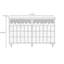 Buffet décoratif rétro en bois manufacturé brun-noisette-1703774794