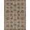 Bartz Authentic Hand-Tufted Handmade Light Blue, Chocolate & Rust Traditional All-Over Oriental Wool Area Rug