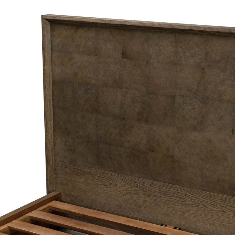 Salta Solid Wood Bed, King
