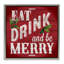 Art mural rétro sur toile «Be Merry» par Susan Arnot-1886828580-1886828583