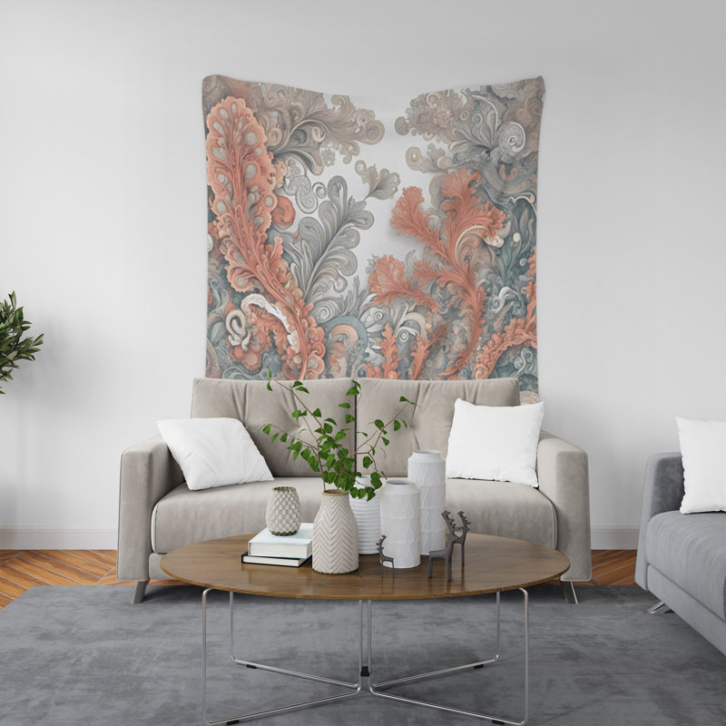 Tapisserie murale, H 80 po x l 68 po