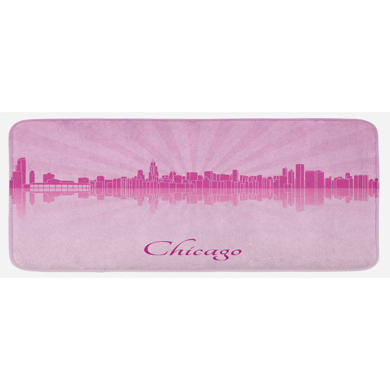 Modern & Contemporary Synthetic Kitchen Mat