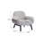 Yousef Upholstered Accent Chair With Rubberwood Legs-114604888