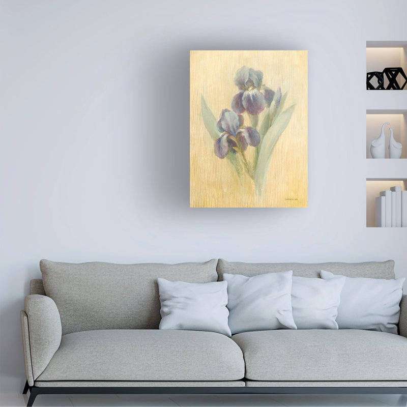 «Danhui Nai June Iris», art sur toile, H 32 po x l 24 po