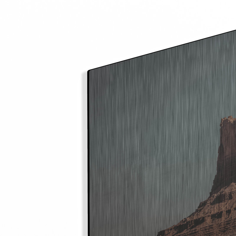 «Monument Valley 2» par Nathan Larson, art mural en métal, H 16 po x l 24 po