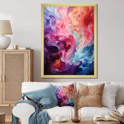 Opt Art Radiant Spectrum II Opt Radiant Spectrum II On Canvas Print
