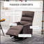 Fauteuil inclinable électrique pour personnes âgées, confortable et sécuritaire avec télécommande et poches latérales-1642593090