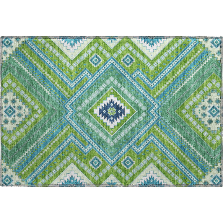 Premium Machine Washable Colmenero AMF1010 Tribal Rug
