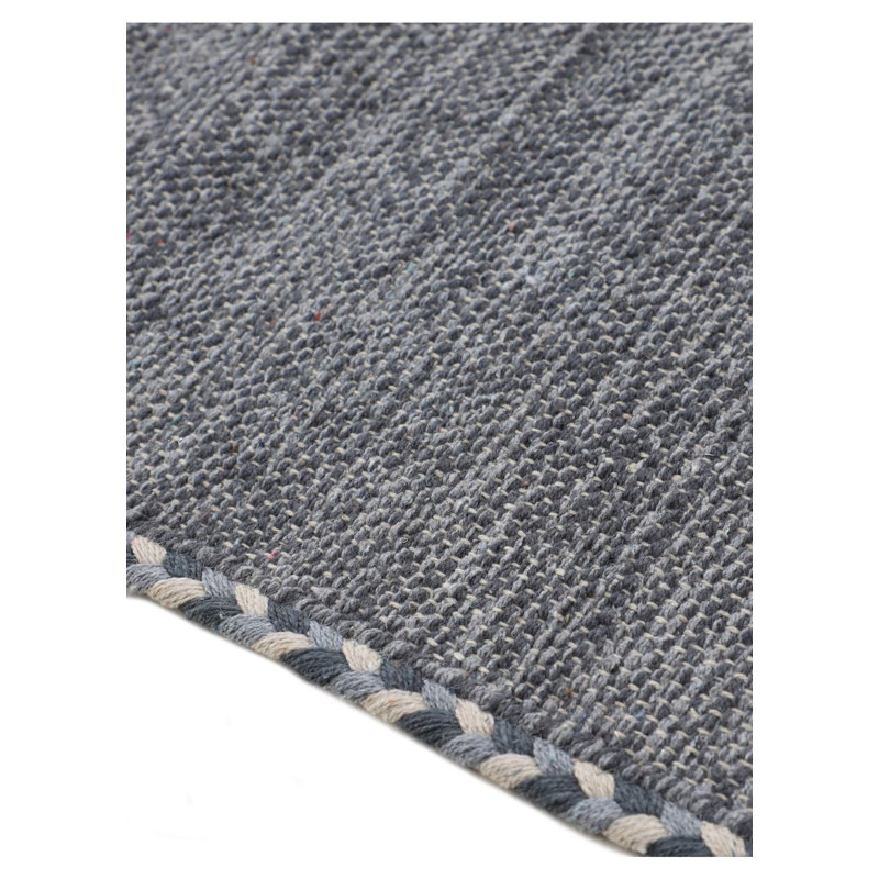 Striped Cotton Hand Woven Kilim, Runner 80 x 500cm