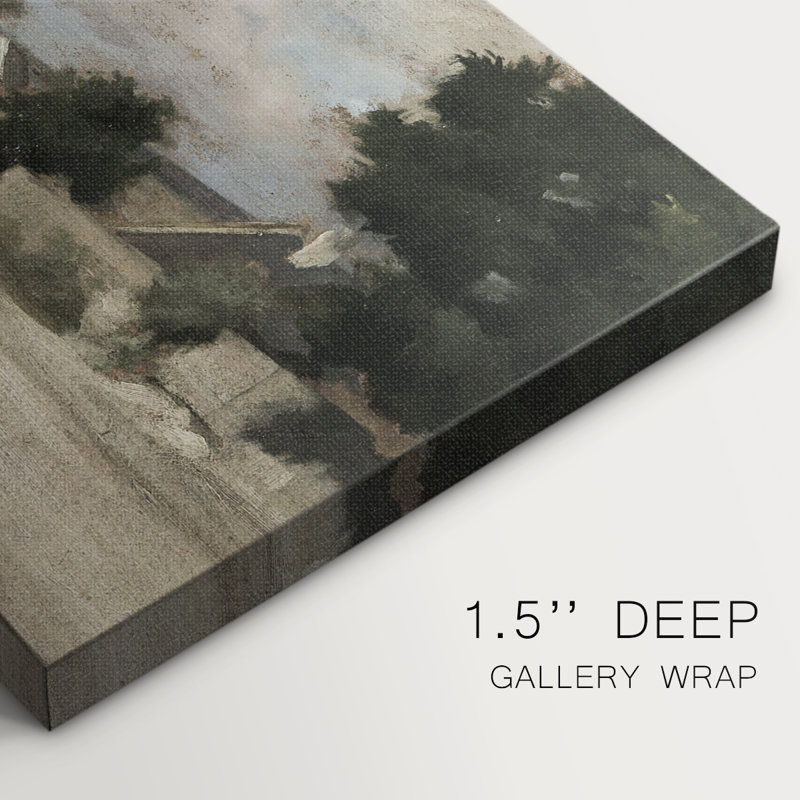 Paysages rétro-CDV -Galerie enveloppée Cavas, 18 x 27