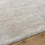 Tapis tissé à la machine en polyester bleu glacier-16008719