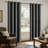Grommet Top Blackout Room Darkening Curtains, Solid Thermal Insulated Polyester Window Curtain Set, 2 Panels-264609303-264609301-259254592