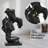 Abstract Art Couple Sculpture, Resin Statue Decoration-1089901735