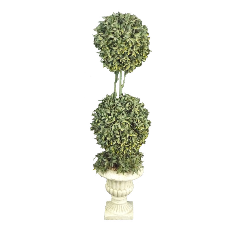 Topiaire buis artificiel en pot