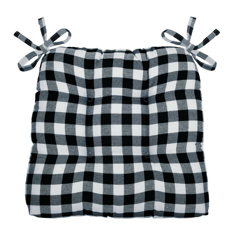 Coussin de salle à manger d’intérieur, Noir