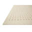 Tapis ivoire / naturel fait à la main Chris Loves Julia x Loloi Polly-63701912