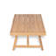 Table basse de patio en bois d'acacia