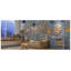 Lit de maison avec lumière, lit de maison à plancher bas avec clôture et toit-554238655-554238652