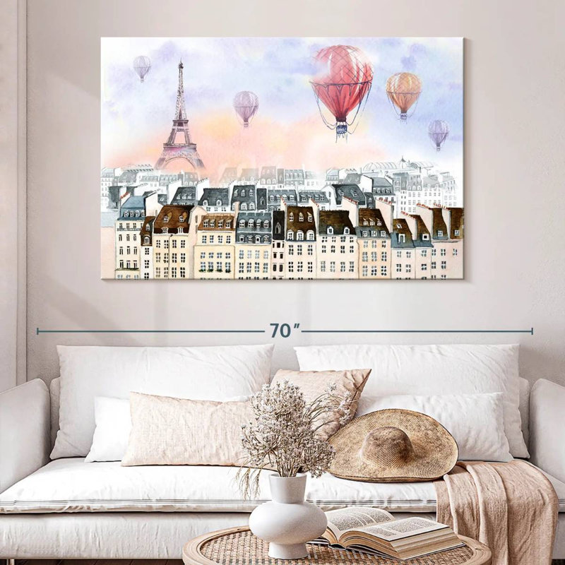 Montgolfières Sireci Paris, H 34 po x l 51 po