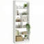 HOMCOM Bookcase, 6-Tier Bookshelf with Anti-Tipping Design-1753311094