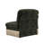 Sofa LSF Leopard Chenille W/Pillows -Green black