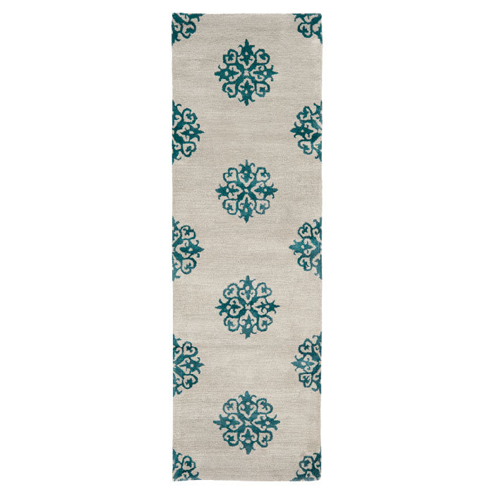 Candelo Hand Tufted Wool Pile Geometric Rug
