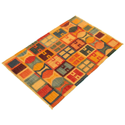 Wool Patchwork Indoor Rug