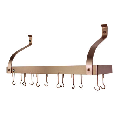 Handcrafted Gourmet Wall Mounted Pot Rack