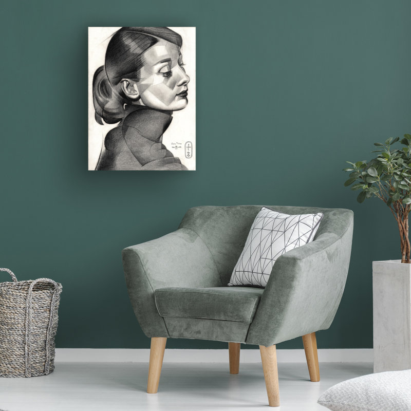 Bolog Corne Akkers Audrey Canvas Art, 19" H x 14" W