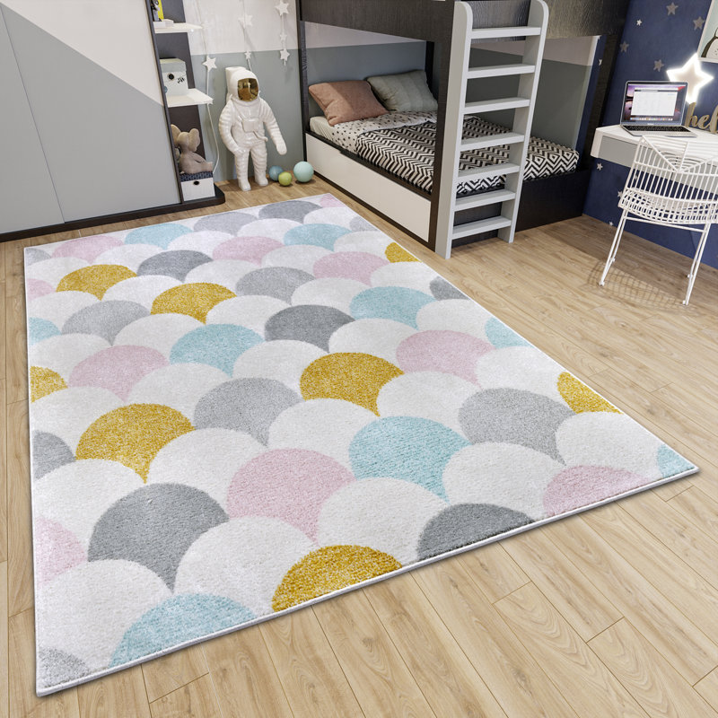 Adventures Children White Rug, Rectangular 160 x 235cm