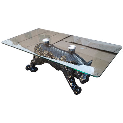 Glass Top Coffee Table