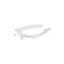 Lustra Open-Front Elongated Toilet Seat