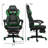 Adults Ergonomic Racing Style High Back Computer Chair with Footrest Headrest and Lumbar Support-53046267
