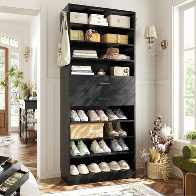 Closet System With  Drawers