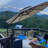 13 FT Round Wood Pattern Cantilever Umbrella,Beige-91018040