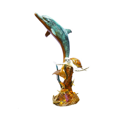 Outdoor Metal Sculptural Fountain