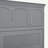 Queen Murphy Bed with Storage Cabinets and Shelves-105490572