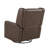 Mandie 37.4" Vegan Leather Recliner with Rocking & 360° Swivel Base-1789932077