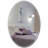 Frameless Beveled Oval Wall Mounted Vanity Accent Mirror for Bedroom, Bathroom,  Living Room, or Entryway-1121380135