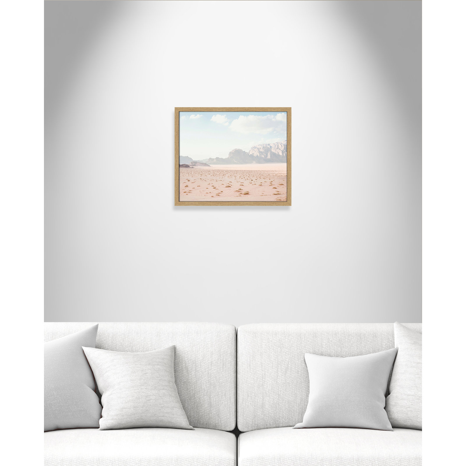 Tire Tracks "Tire Tracks" Print, 19" W x 16" H, Brown Framed