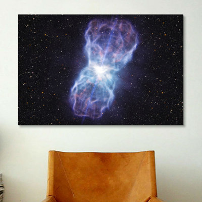 « hole explosion », impression sur toile
