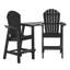 Chaise Adirondack d'extérieur en bois Bronya-134206158