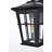 Joelle 7 Inch Outdoor Wall Sconce in Black