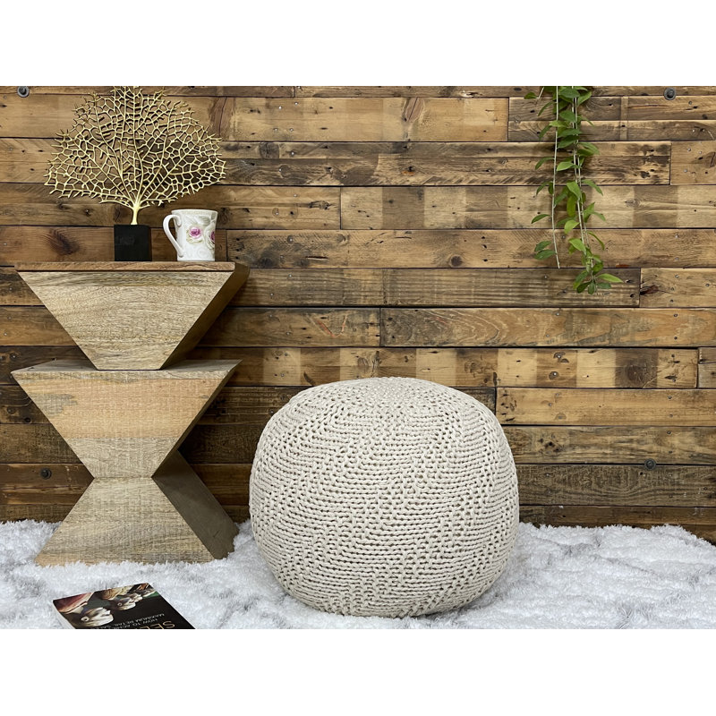 Upholstered Pouf