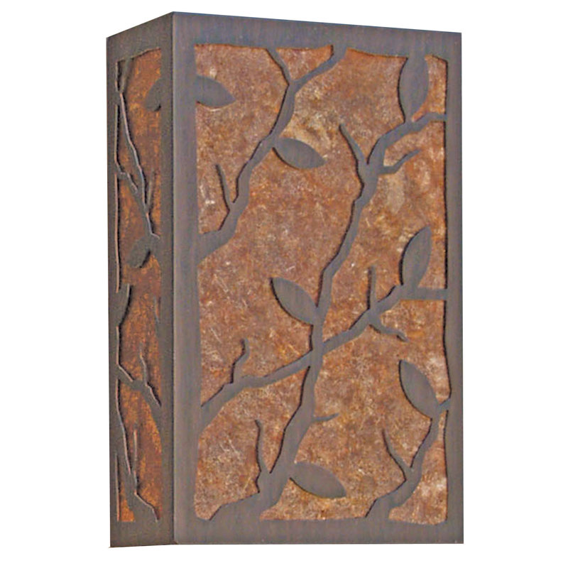 Branch Wall Light, Antique Rust, Tea Stained