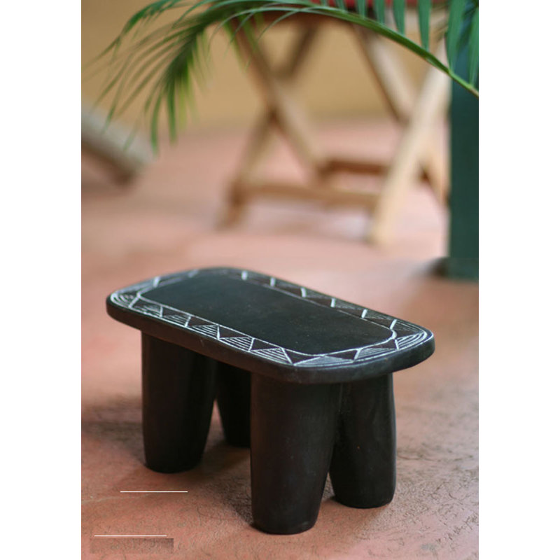 Avent Solid Wood Accent Stool
